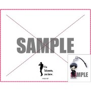 TVアニメ 坂本ですが？ 雑巾風クロス&チャームセット A [キャラクターグッズ]