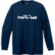 1104022 [WIC. ロングスリーブT クラシカル montbellロゴ メンズ Lサイズ ダークネイビー（DKNV）]