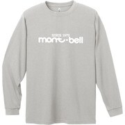 1104022 [WIC. ロングスリーブT クラシカル montbellロゴ メンズ Sサイズ ヘザーチャコール（HCH）]