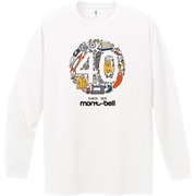 1104030 [WIC. ロングスリーブT 40TH メンズ Mサイズ ホワイト（WT）]