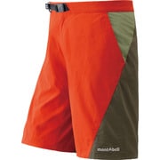 1105529 [キャニオンショーツ Men's サンセットオレンジ×カーキグリーン(SO/KG) Sサイズ]
