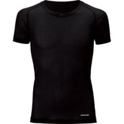 1107607 [ジオラインクールメッシュ Tシャツ Men's ブラック(BK) Sサイズ]