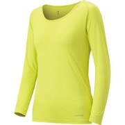1107628 [スペリオルシルク LW ラウンドネックシャツ Women's ライトイエロー(LTYL) Lサイズ]