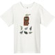 1114175 [WIC.T Women's 鳥と山男 Mサイズ ホワイト（WT）]