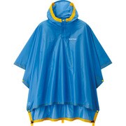 トレッキング レインポンチョ Kid's 125-155 1128285 スカイブルー(SKB) [レインウェア キッズ]