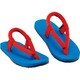 1129395 [スリップオンサンダル Kid's ブルー×レッド(BL/RD) 18.0cm]
