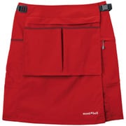 フィールド ラップエプロン Women's 1132106 ディープレッド(DRD) Sサイズ [アウトドア 調理器具 クッキングツール]