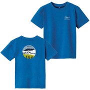 2104463 [コットンT Kid's 山と雲 サイズ120 コバルトブルー（CBL）]