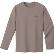 2104496 [ペアスキンコットン ロングスリーブT メンズ Sサイズ アザレア（AZALE）]