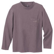 2104499 [ウォッシュアウト ペアスキンコットン ロングスリーブT XSサイズ アザレア（AZALE）]