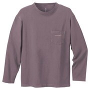 2104499 [ウォッシュアウト ペアスキンコットン ロングスリーブT XLサイズ アザレア（AZALE）]