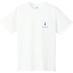 アパルトモン ジェントルウーマン コットン Tシャツ 日本製 白 しろたん ドライ ぱわー柄 Tシャツ 半袖 《灰色》 吸水速乾加工