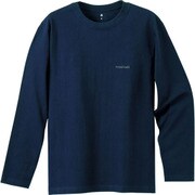 2104562 [ペアスキンコットン ロングスリーブT パウダースキー 男女兼用 XLサイズ インディゴ（IND）]