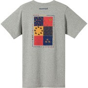 2104564 [ペアスキンコットンT 地図記号 レディース Sサイズ ヘザーグレー（HGY）]