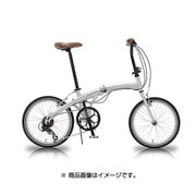 20インチ アルミフレーム 外装6段変速 折りたたみ自転車 VALCY WBA-2002