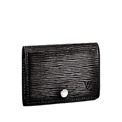 ルイヴィトン　アンヴェロップ　カルトドゥヴィジット LV☆アンヴェロップ・カルト ドゥ ヴィジット〈ノワール