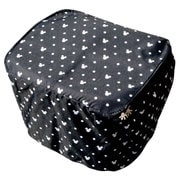 ディズニー前カゴカバー シティ・軽快 Sミッキー ブラック 72100