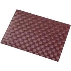 ランチョンマット 44×30cmマルーンレッド MK-2467