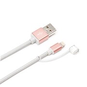 Lightningタフケーブル 0.6m ローズゴールド PG-LC06M06PK
