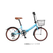 20インチ 6段変速 VW-206G BLUE