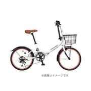 20インチ 6段変速 VW-206G WHITE