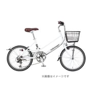 20インチ 6段変速 VW-206COM WHITE