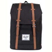 10066-00001-OS [Black/Tan Synthetic Leather Retreat 並行輸入品]