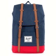 10066-00018-OS [Navy/Red/Tan Leather Retreat 並行輸入品]