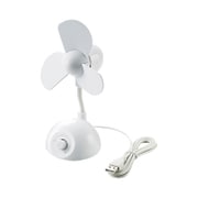 USB扇風機 コンパクトモデル ホワイト FAN-U34WH