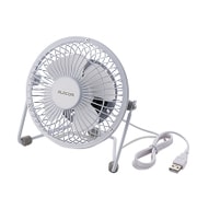 USB扇風機 金網フレーム ホワイト FAN-U35WH