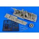 Ju87D/G スツーカ用コクピットセット トランぺッター用 [1/32 レジン製エアクラフトパーツ]