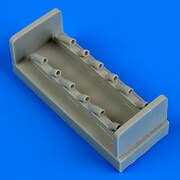 Yak-3 用排気管  ズベズダ用 [1/48 レジン製エアクラフトパーツ]