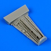 L-29 ディルフィン 用キャノピーレール AMK用 [1/48 レジン製エアクラフトパーツ]