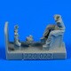 第二次世界大戦 英空軍 モーターサイクルドライバー [1/72 レジン製エアクラフトパーツ]