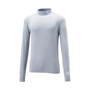 シームレス サーマルモックシャツ グレー 2XL [FJ-F15-B01]