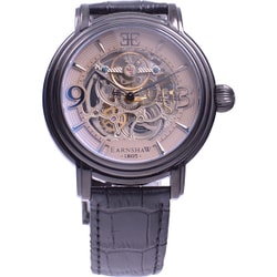 EARNSHAW 自動巻き時計 8011 Stormy Black | Longcase Grande Skeleton Automatic – Thomas