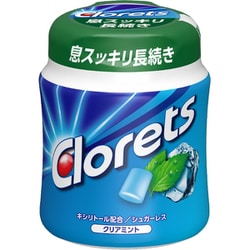モンデリーズ クロレッツXP クリアミントボトル 140g [ガム菓子 1個]