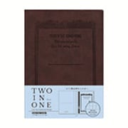 CDノート ノートウェア A6用 ブラウン CDV170-BR