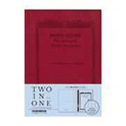 CDノート ノートウェア A6用 レッド CDV170-RD