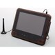 10.1インチ 防水対応 ワンセグチューナー搭載 ポータブルDVDプレーヤー ダークウッド ZM-SW101DW