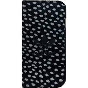 24269 [adidas Originals iPhone 6/6s Bookletcase Reflective ブラック/グレー]