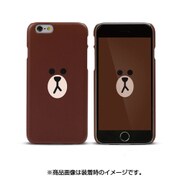 I6S06-16A706-19 [Line Friends Graphic-Brown （Face） for iPhone 6/6s]