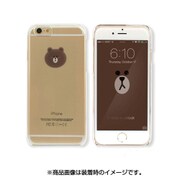 I6S06-16A709-19 [Line Friends Graphic Clear-Brown for iPhone 6/6s]