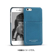 I6S06-16A727-14 [Wether by SS Pocket Bar type-Embo （Blue） for iPhone 6/6s]