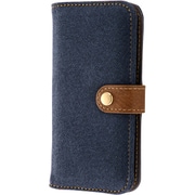 RT-P11FBC1/DN [iPhone SE/5s/5 手帳型ケース ファブリック スウェット ダークネイビー]