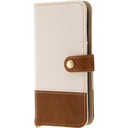 RT-P9FBC2/W [iPhone 6/6s 手帳型ケース ファブリック 帆布 オフホワイト]