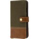 RT-P9FBC2/G [iPhone 6/6s 手帳型ケース ファブリック 帆布 カーキ・グリーン]