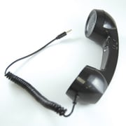 固定電話型ヘッドセット 昭和のレトロ黒電話