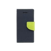 Mercury ダイアリーケース [iPhone SE/5s/5専用ケース 手帳型 ネイビー]