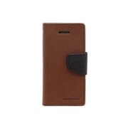 Mercury ダイアリーケース [iPhone SE/5s/5専用ケース 手帳型 ブラウン]